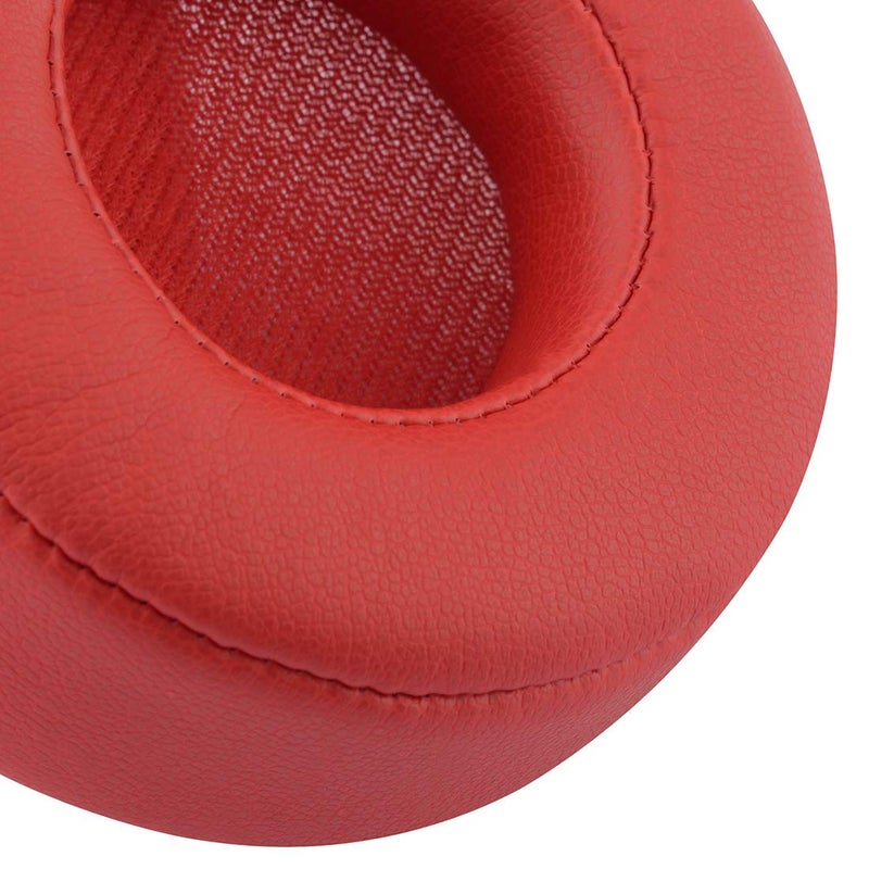 GGZZ Replacement Mixr Earpads Ear Pad Cushion Cover Ear Cups Repair Parts Compatible with Mixr On-Ear Headphones (Red) - Image 2